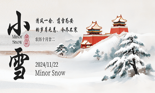 小雪初臨，萬物收藏，心向暖冬待春光